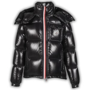 Moncler Montbeliard Down Jacket Black