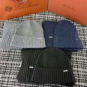 LP Loro Piana Sjaal & Muts Sets