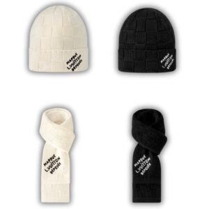 Louis Vuitton Damier Snug Sjaal & Muts Sets