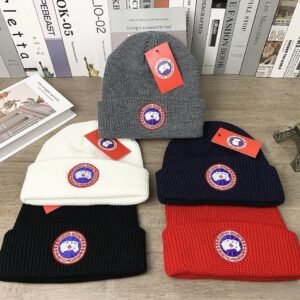 Canada Goose Logo Patch Beanie