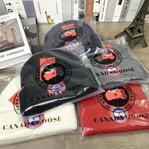 Alternative view of Canada Goose Logo Patch Beanie