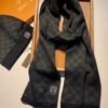 Louis Vuitton Damier Sjaal & Muts Black/Grey