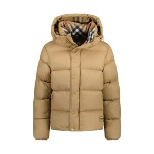 Burberry Halsby Puffer Down Jacket Beige