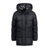 Burberry Haworth Mid Length Down Jacket Black