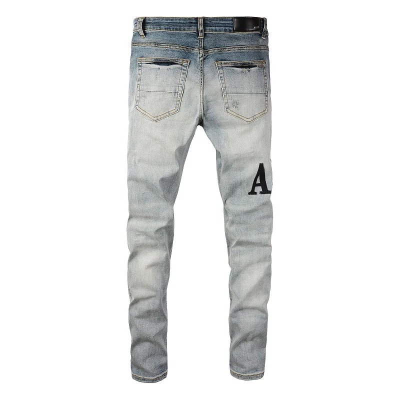 Amiri Jeans Blue #18A - Afbeelding 2