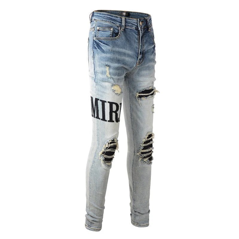 Amiri Jeans Blue #18A - Afbeelding 3