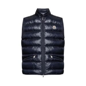 Moncler Lechtal Down Bodywarmer Navy Blue