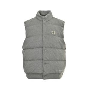 Moncler Genius Moncler x Frgmnt Cotton Bodywarmer In Grey