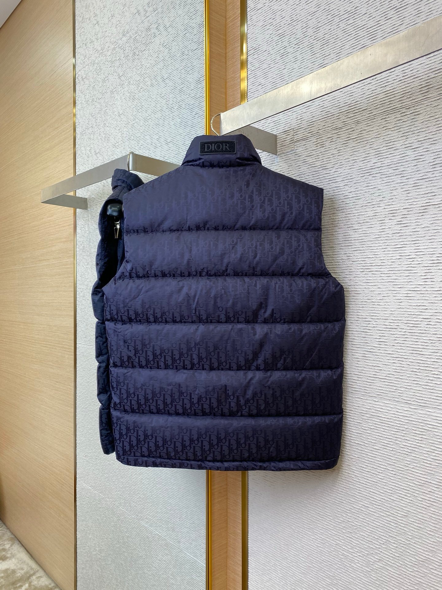 Dior Oblique Navy Blue Bodywarmer - Afbeelding 3