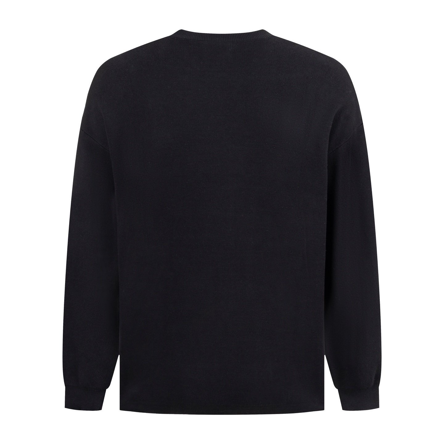 Loewe Anagram Sweater In Cotton Blend Black - Afbeelding 2