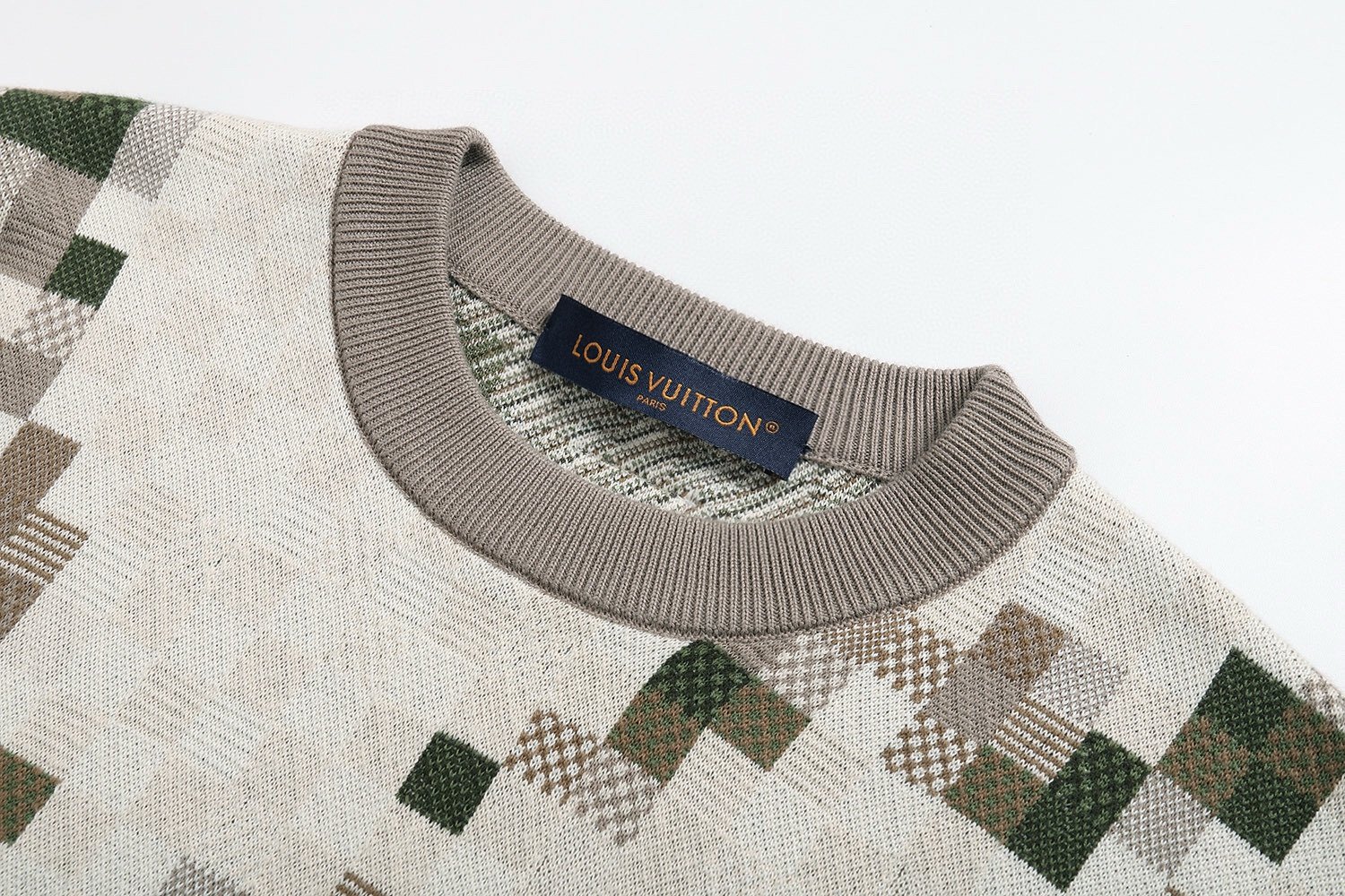 Louis Vuitton Graphic Crewneck White - Afbeelding 3