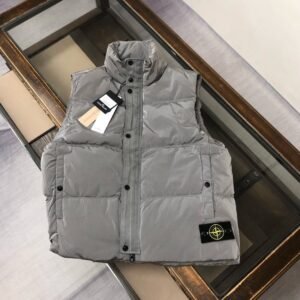 Alternative view of Stone Island Musk Bodywarmer In Grey