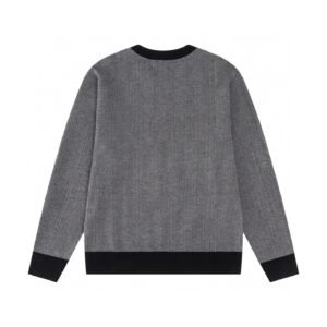 Alternative view of Loewe Intarsia Wool Knitwear Grey