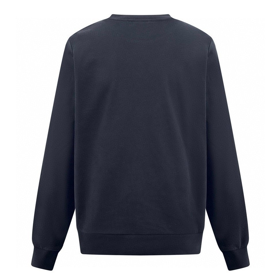 Moncler Navy Blue Cotton & Denim Sweater - Afbeelding 2