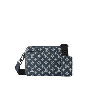 Louis Vuitton Trio Messenger Bag Monogram Blue White
