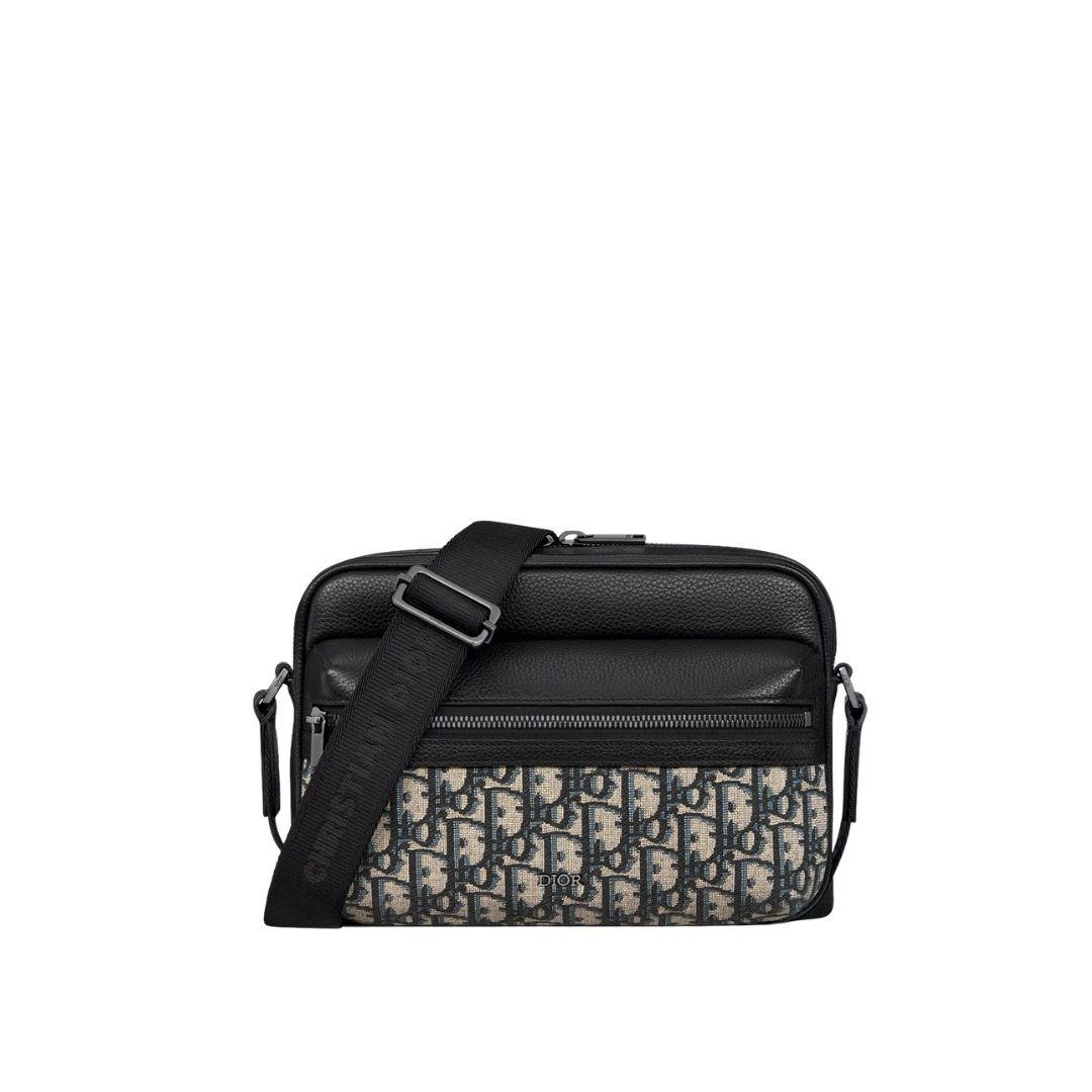 Dior Rider 2.0 Zipped Bag Black/Beige