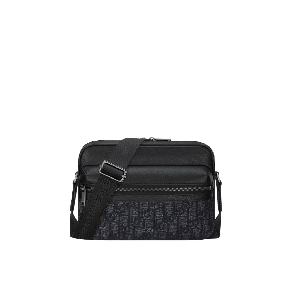 Dior Rider 2.0 Zipped Bag Black