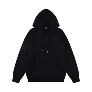 Dior CD Icon Hooded Sweatshirt In  Black