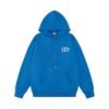 Dior CD Icon Hooded Sweatshirt In  Blue