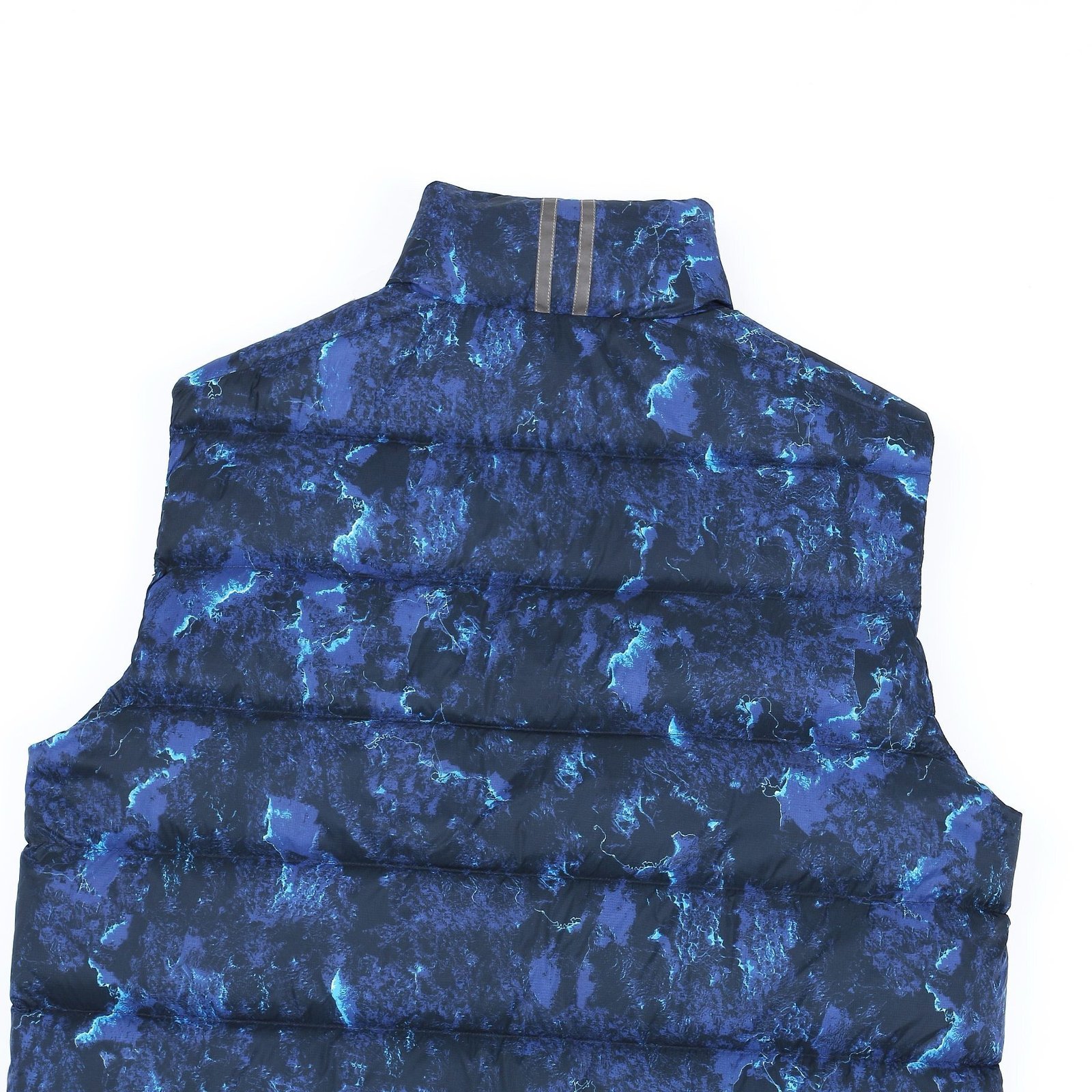 Canada Goose Crofton Down Bodywarmer In Blue Camouflage - Afbeelding 4