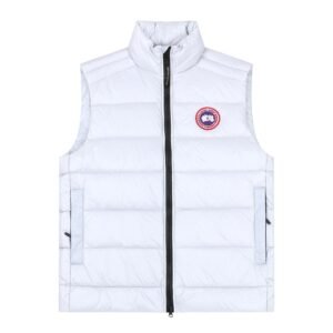 Canada Goose Crofton Down Bodywarmer In White