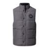 Canada Goose Freestyle Down Bodywarmer In Grey Black Patch