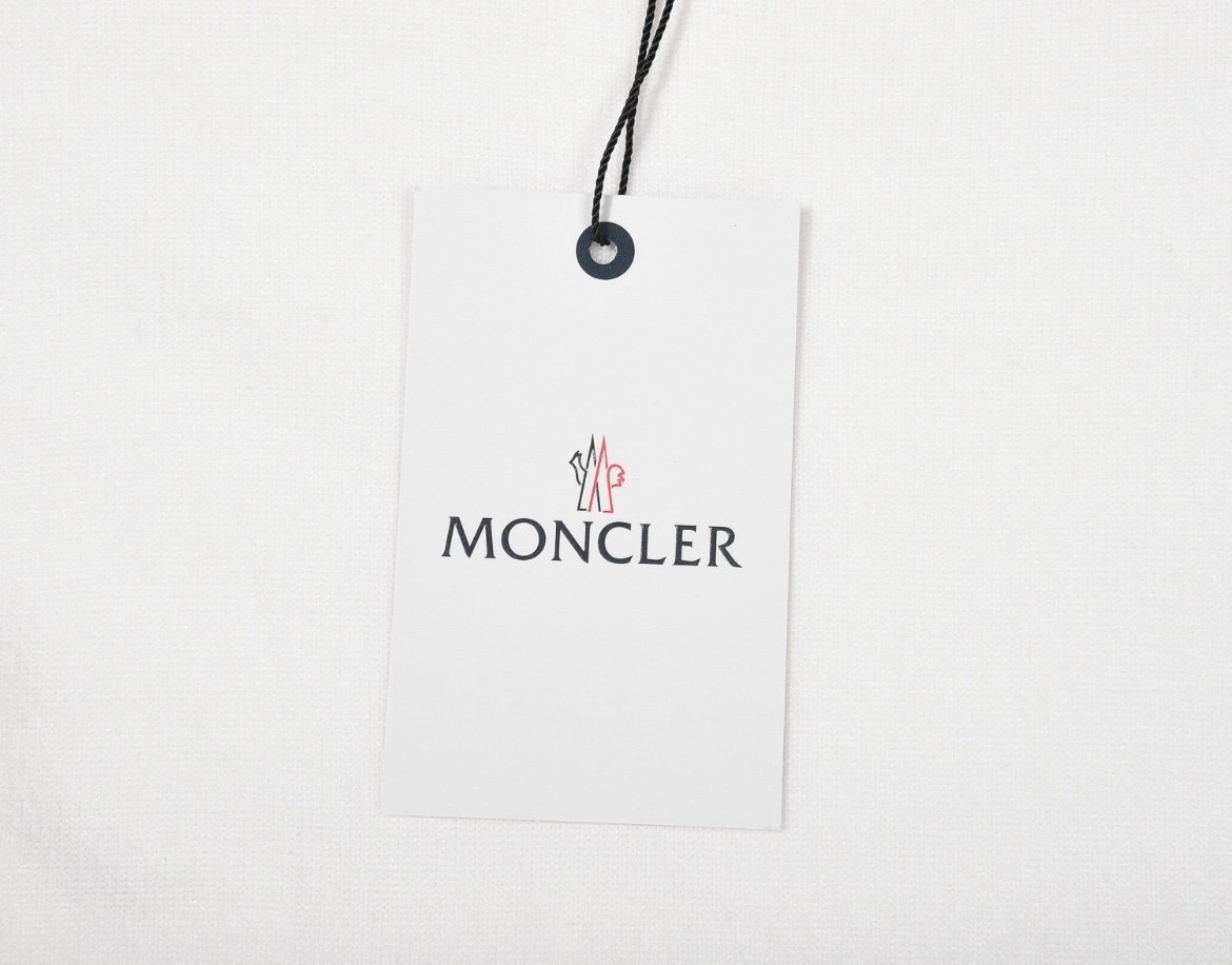 Moncler Logo Patch Sweatshirt White - Afbeelding 5