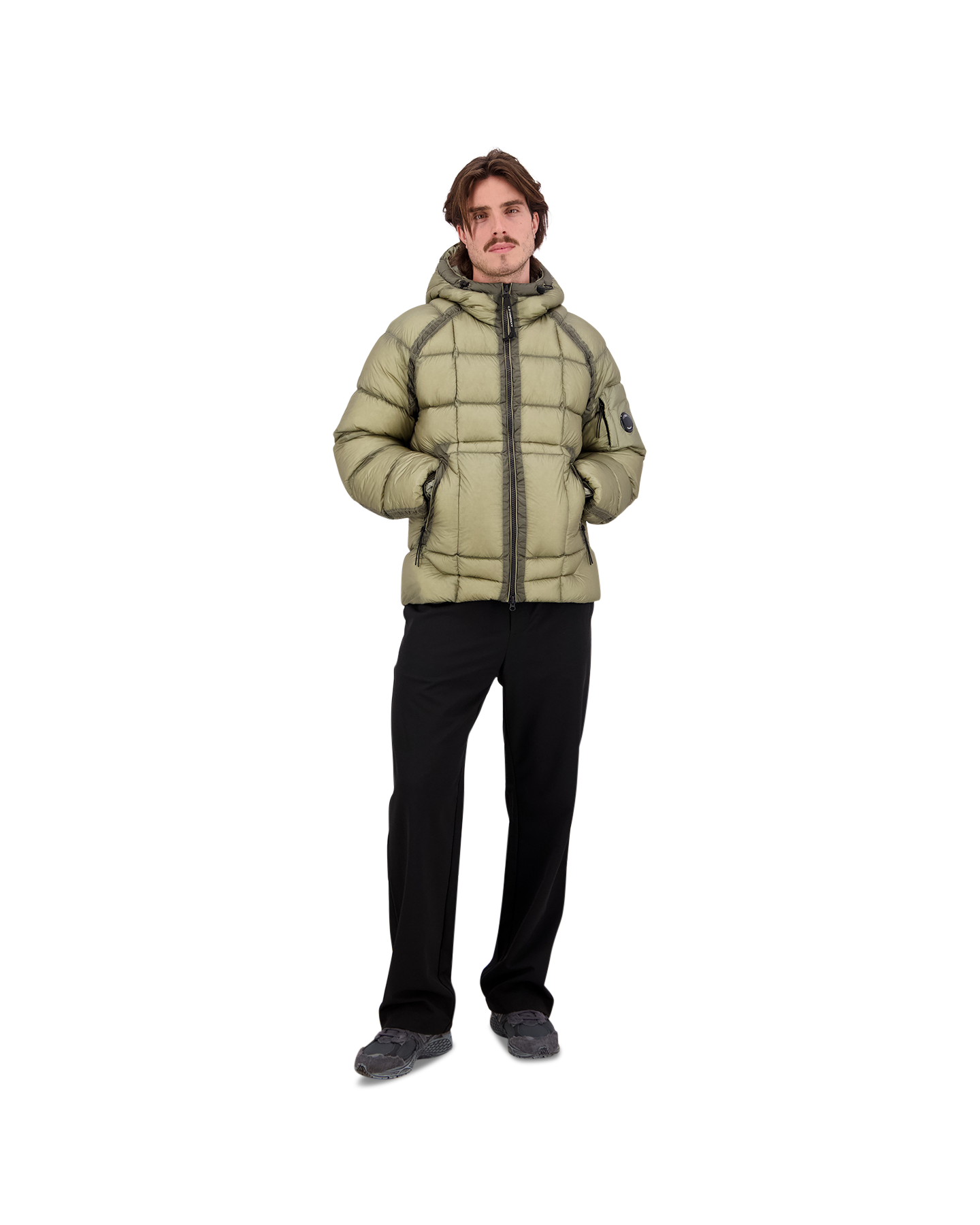 CP Company DD Shell Down Jacket Green - Afbeelding 7