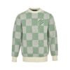 Louis Vuitton Damier Jacquard Cotton Pullover Green