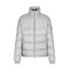Dior Oblique Down Jacket Silver Grey Technical Jacquard