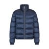 Dior Oblique Down Jacket Navy Blue Technical Jacquard