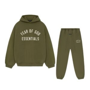Fear Of God Essentials FW24 Olive Full Set