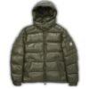 Moncler Maya Hooded Down Jacket Olive Green
