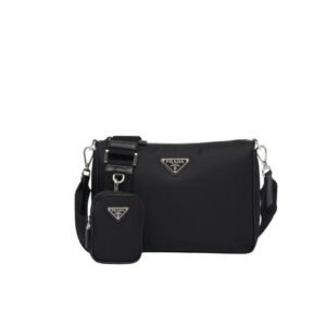 Prada Re-Nylon Crossbody Bag Black