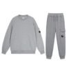 C.P. Company Light Fleece Tracksuit In Grey