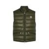 Moncler Lechtal Down Bodywarmer Olive Green