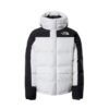 The North Face Himalayan Down Jacket In White/Black