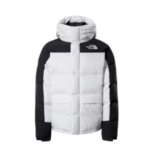 The North Face Himalayan Down Jacket In White/Black