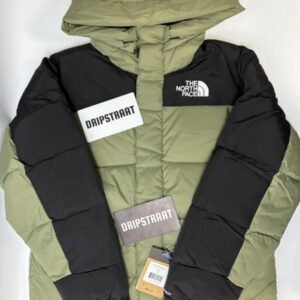 Alternative view of The North Face Himalayan Down Jacket In Green/Black