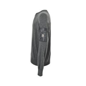 Alternative view of Moncler Grey Cashmere Wool Pullover