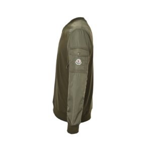 Alternative view of Moncler Olive Green Cotton Blend Sweatshirt