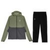 On Running Tracksuit Green/Grey Black