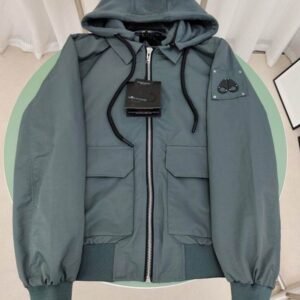 Alternative view of Moose Knuckles Oxley Bomber Jacket In Grey