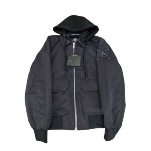 Moose Knuckles Oxley Bomber Jacket In Black