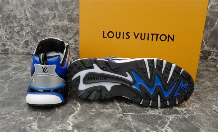 Louis Vuitton Runner Tatic Silver Blue - Afbeelding 10