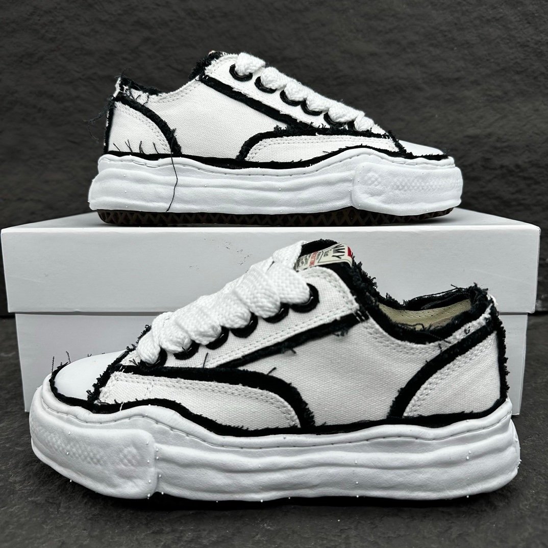 Maison Mihara Yasuhiro Peterson Vintage OG Sole Low Contrast White - Afbeelding 2