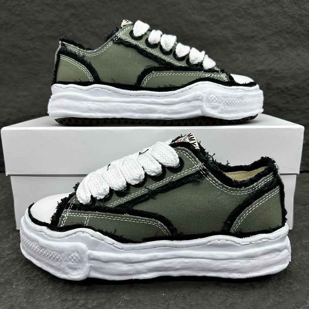 Maison Mihara Yasuhiro Peterson Vintage OG Sole Low Contrast Green - Afbeelding 2