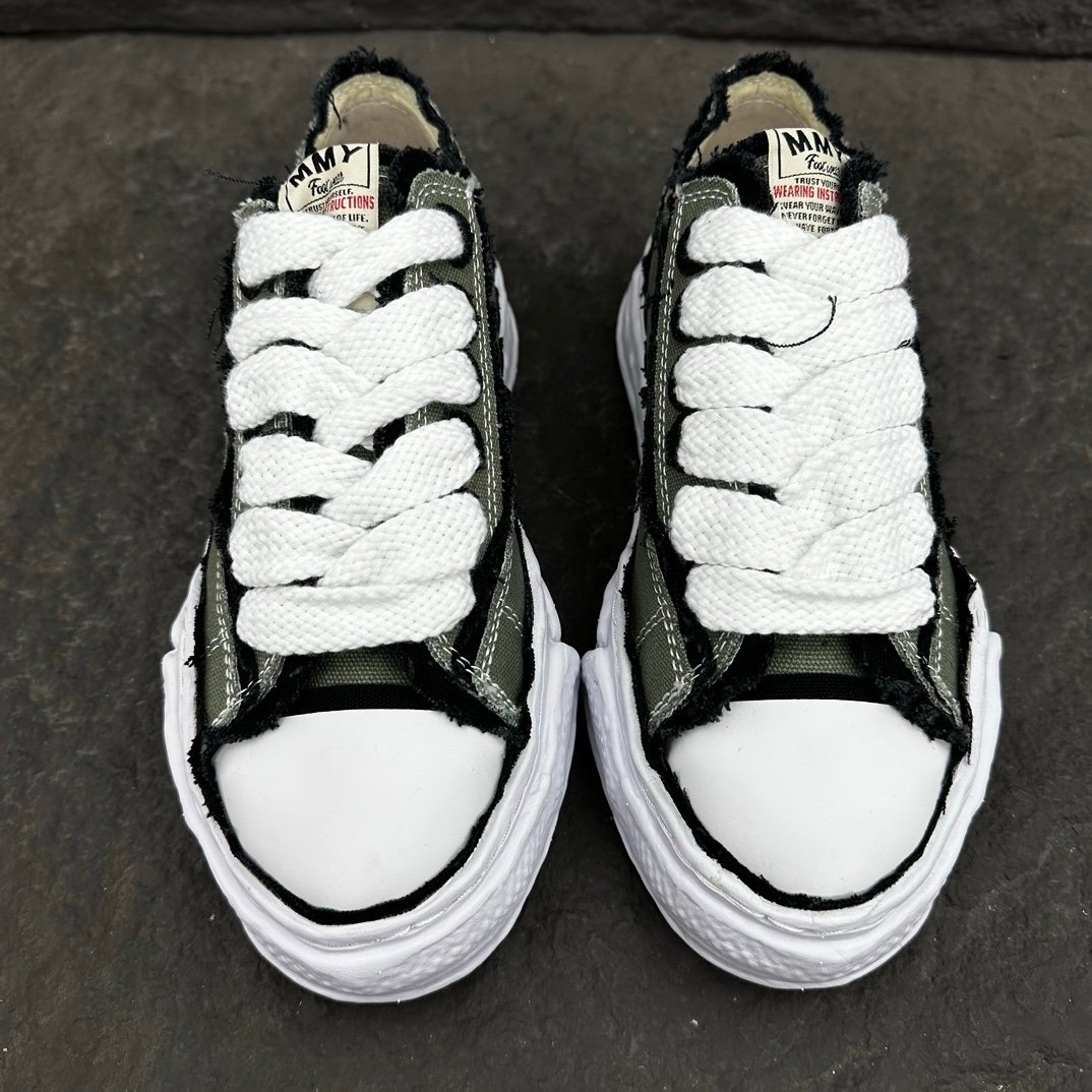 Maison Mihara Yasuhiro Peterson Vintage OG Sole Low Contrast Green - Afbeelding 6
