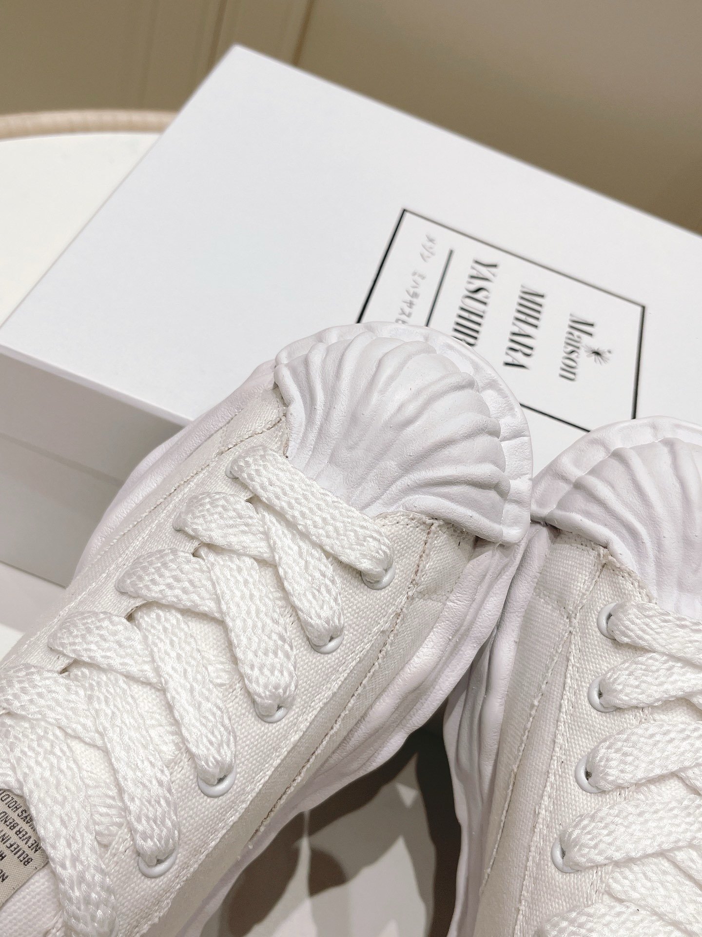 Maison Mihara Yasuhiro Blakey OG Sole White/Black - Afbeelding 3