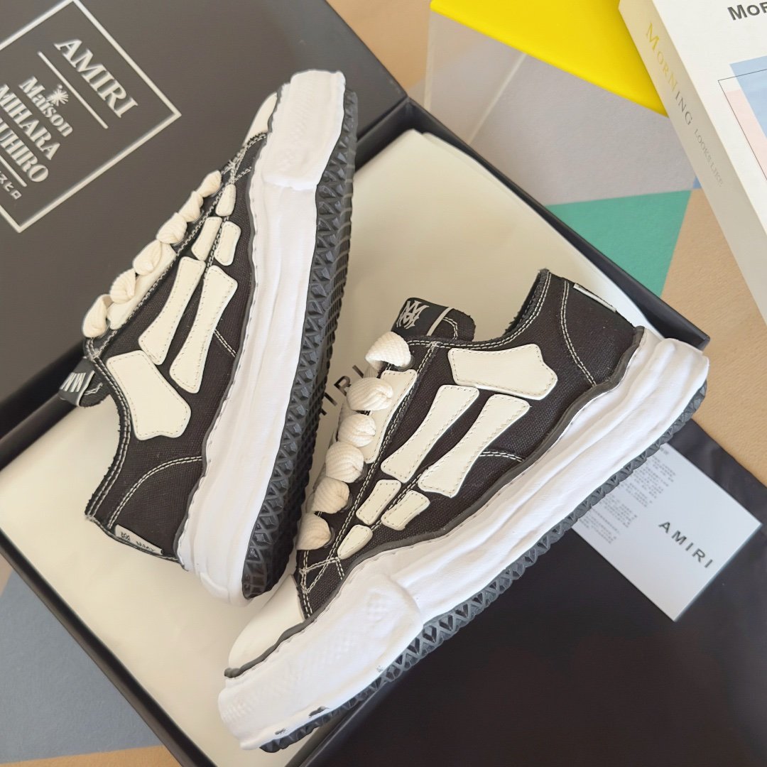 Amiri X Maison Mihara Yasuhiro Peterson OG Sole Black - Afbeelding 3